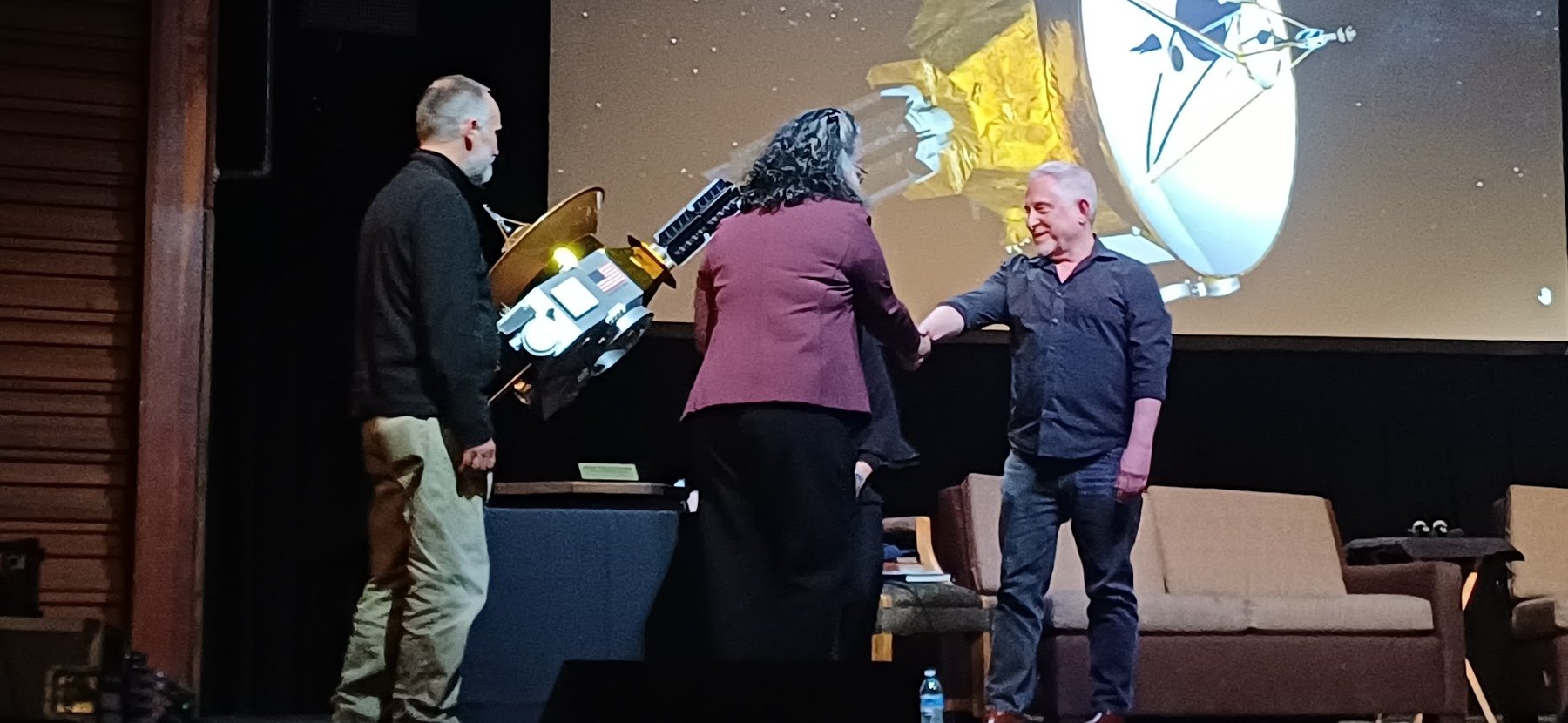 I Heart Pluto Festival stage presentation and astronomy outreach